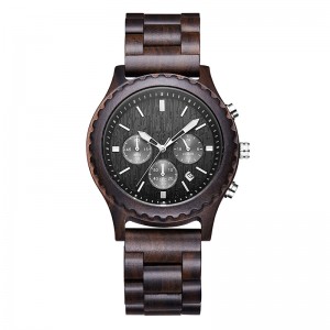 Луксозни подаръци Модни дървени часовници Мъжки ежедневни военни мъжки часовник